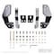 Westin Automotive 19-C SIERRA 1500 BLACK HDX GRILLE GUARD(DOES NOT WORK WITH SENSORS 57-3965 - alternate 4
